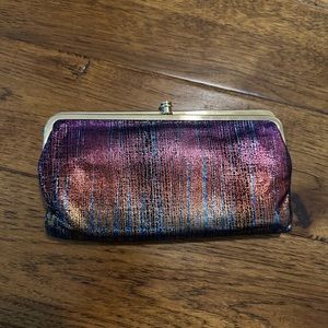 HOBO International LAUREN Wallet - Iridescent Stripe